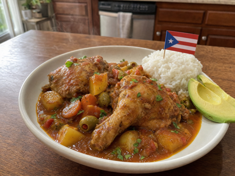 Puerto Rican Pollo Guisado Recipe